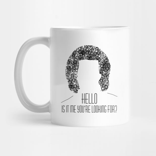 Lionel Richie Shirt - Hello, is it me you are looking for? by Farzad-Design